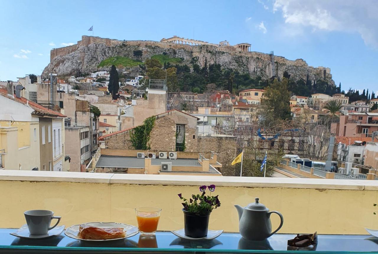 Prestige Penthouse - Breathtaking Parthenon Views In Plaka Atene